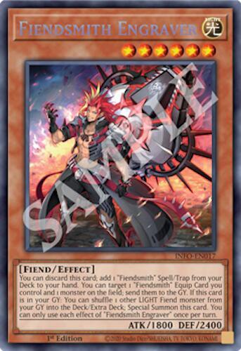 Fiendsmith Engraver [INFO-EN017] Secret Rare (ONLINE ORDER ONLY)