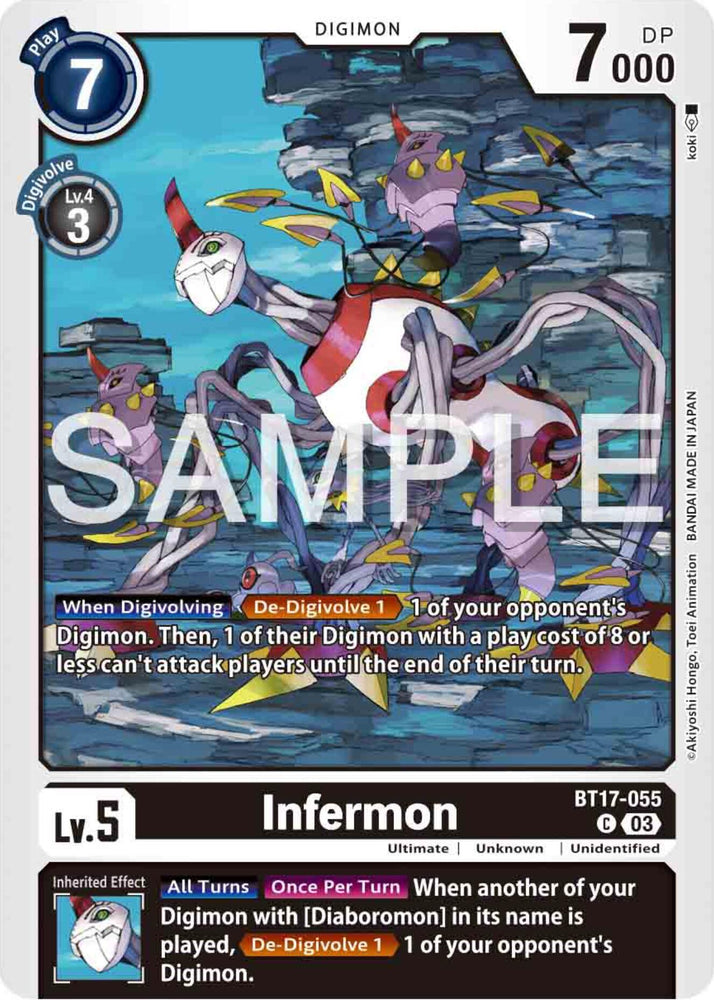 Infermon [BT17-055] [Secret Crisis] (ONLINE ORDER ONLY)