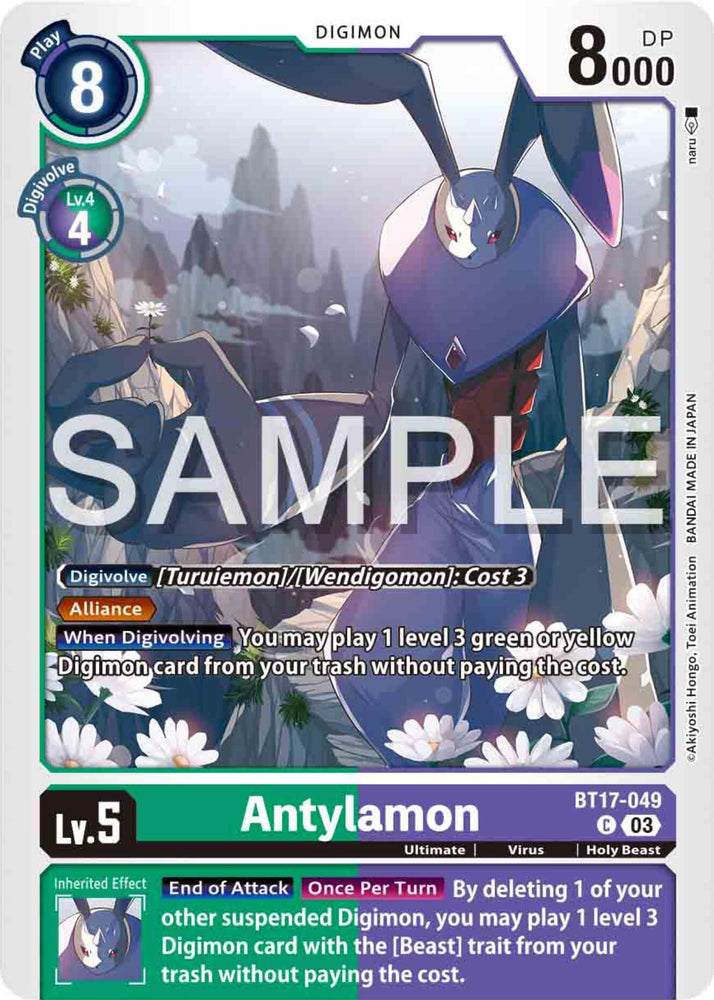 Antylamon [BT17-049] [Secret Crisis] (ONLINE ORDER ONLY)