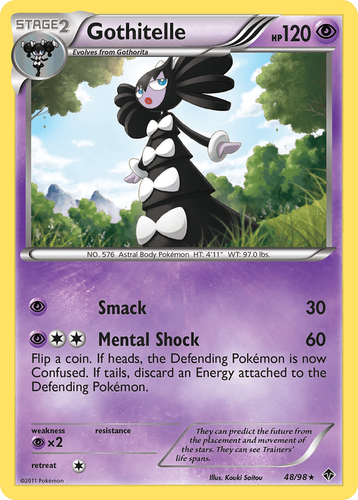 Gothitelle (48/98) [Black & White: Emerging Powers] (Online Only)