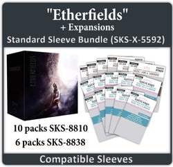 "Etherfields"+ Expansions Compatible Sleeve Bundle (8810 X 10 + 8838 X 6) (ONLINE ORDER ONLY)