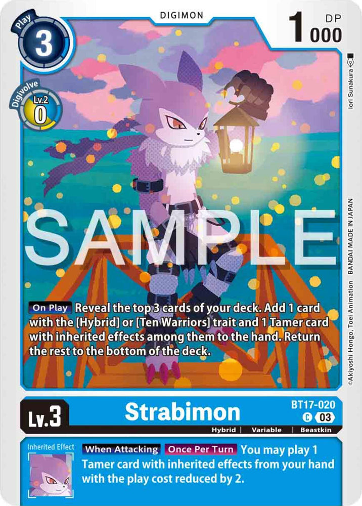 Strabimon [BT17-020] [Secret Crisis] (ONLINE ORDER ONLY)