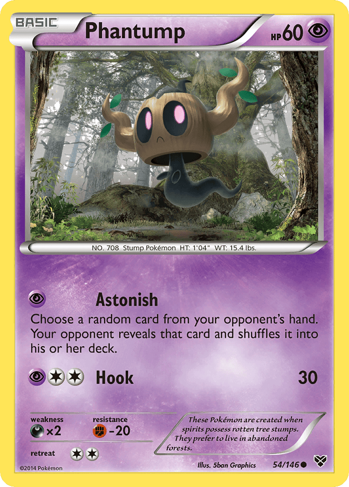 Phantump (54/146) [XY: Base Set] (Online Only)