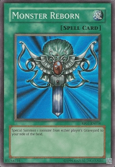 Monster Reborn [RP01-EN016] Super Rare (ONLINE ORDER ONLY)