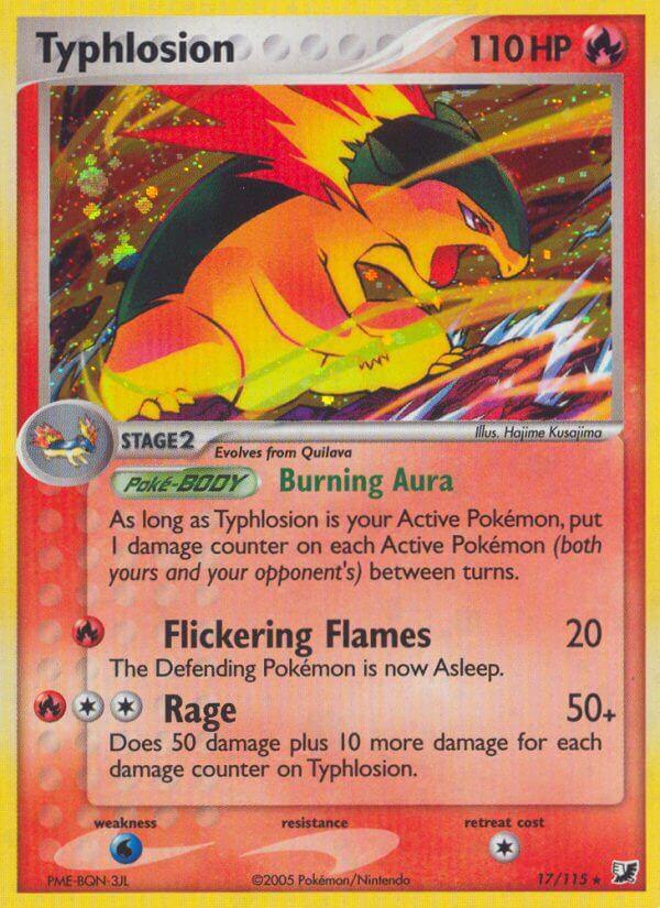 Typhlosion(17/115) (Theme Deck Exclusive) [EX: Unseen Forces] (Online Only)