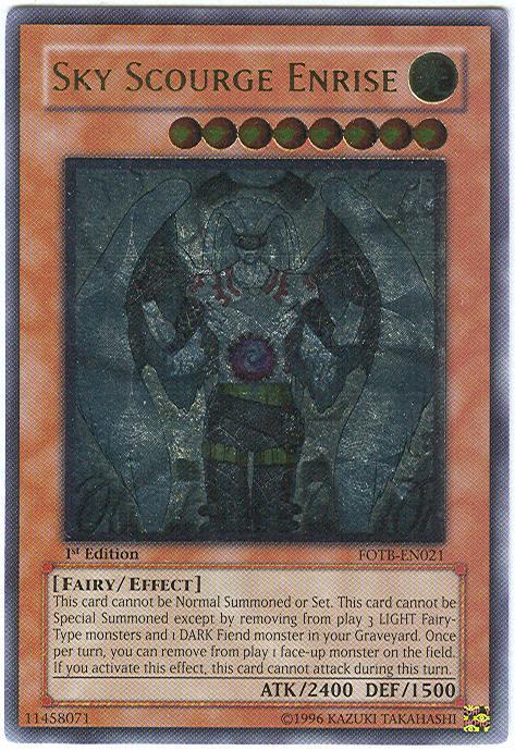 Sky Scourge Enrise [FOTB-EN021] Ultimate Rare (ONLINE ORDER ONLY)