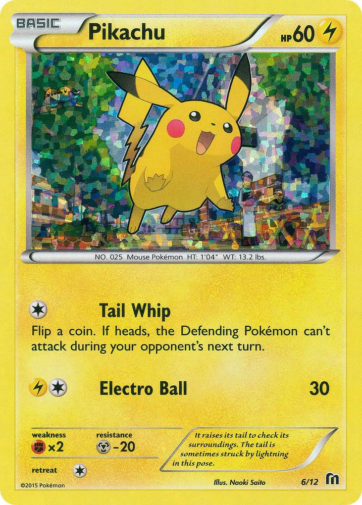 Pikachu (6/12) [McDonald's Promos: 2016 Collection] (Online Only)