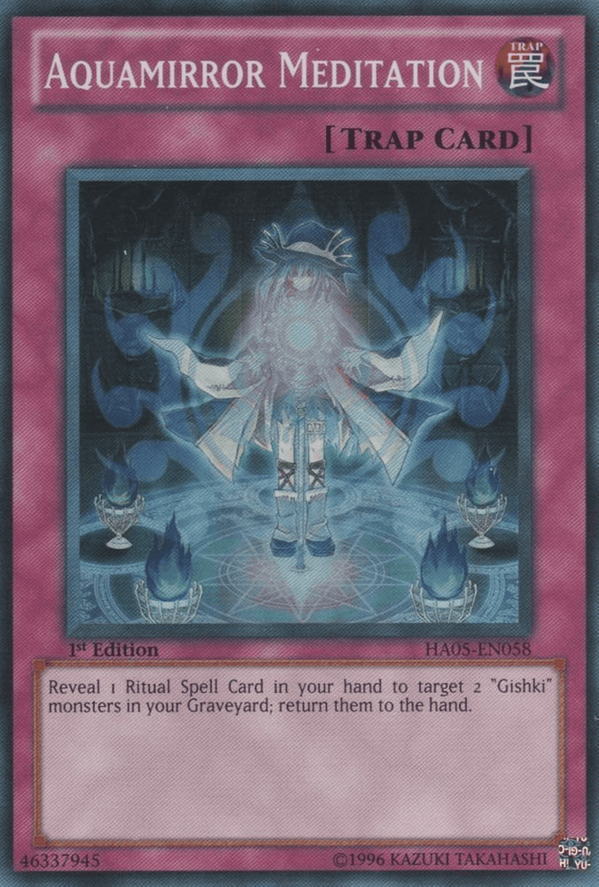 Aquamirror Meditation [HA05-EN058] Super Rare (ONLINE ORDER ONLY)