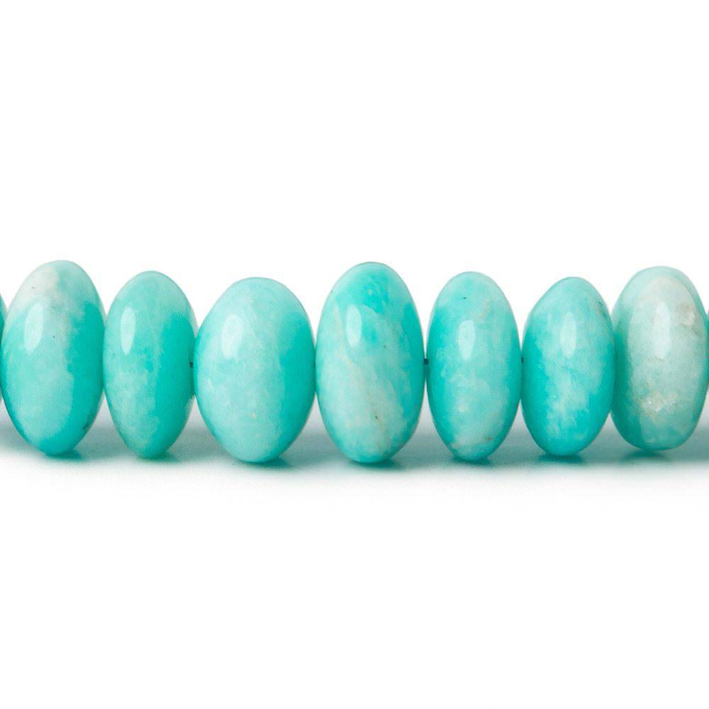 5.5-9mm Amazonite Plain Rondelle Beads 14 inch 80 pieces A (ONLINE ORDER ONLY)