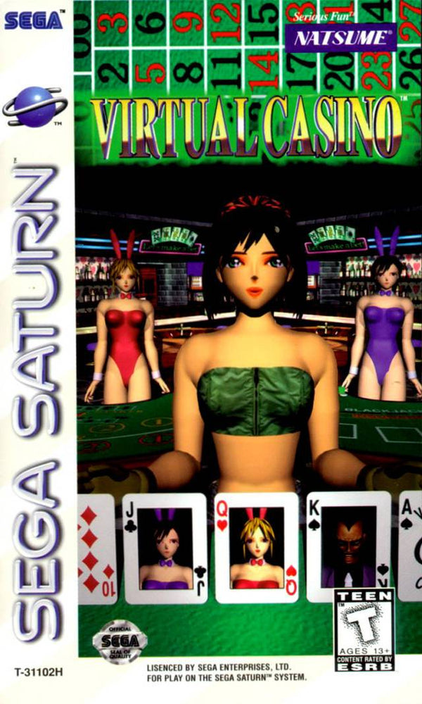 Virtual Casino (Sega Saturn) (ONLINE ORDER ONLY)