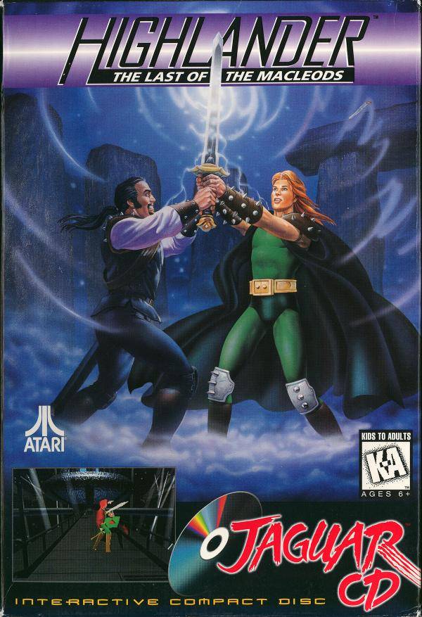 Highlander: The Last of the MacLeods (CD) (Atari Jaguar) (Online Order Only)