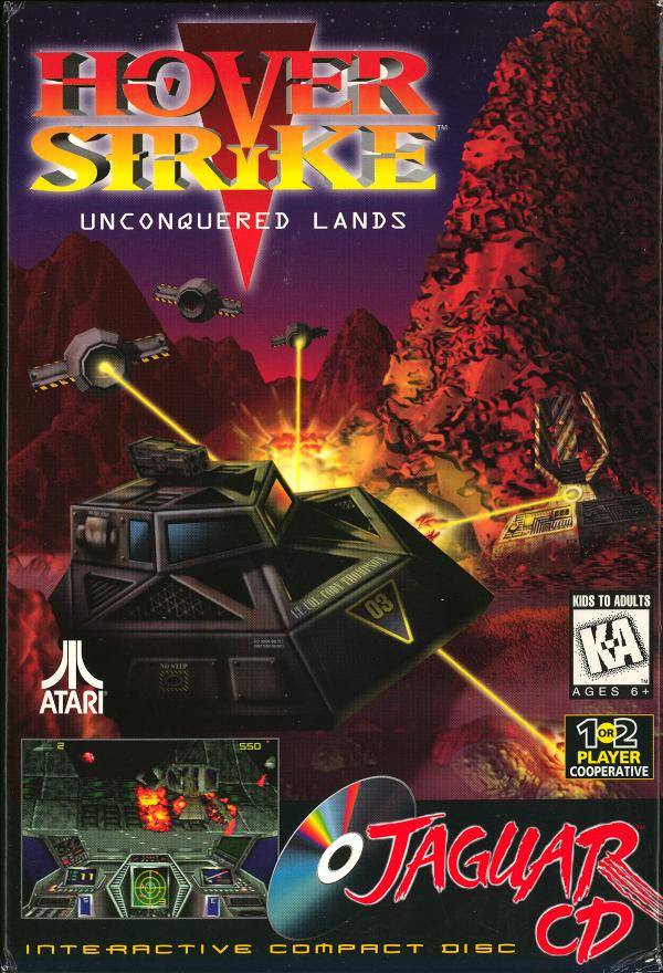Hover Strike: Unconquered Lands (CD) (Atari Jaguar) (Online Order Only)