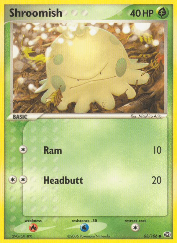 Shroomish (63/106) [EX: Emerald] (Online Only)