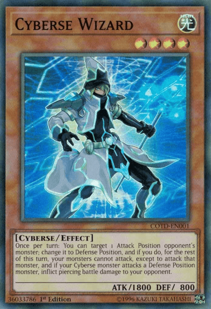 Cyberse Wizard [COTD-EN001] Super Rare (ONLINE ORDER ONLY)