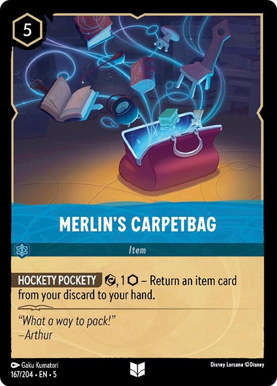 Merlin's Carpetbag (167/204) [Shimmering Skies] (ONLINE ORDER ONLY)