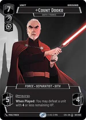 Count Dooku - Darth Tyranus (2024 Convention Exclusive) (001/006) [Miscellaneous] (ONLINE ORDER ONLY)