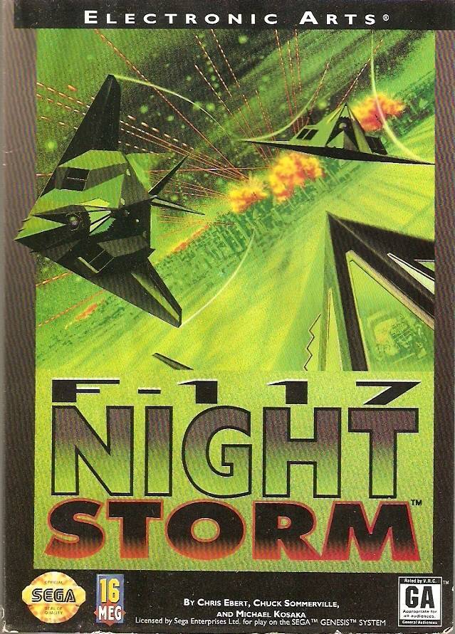 F-117 Night Storm (Sega Genesis) (ONLINE ORDER ONLY)