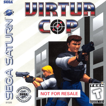 Virtua Cop (Not for Resale Variant) (Sega Saturn) (ONLINE ORDER ONLY)