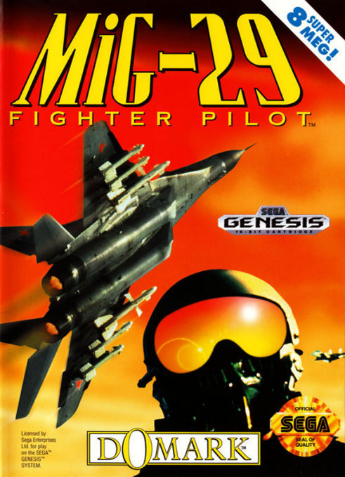 MIG-29 Fighter Pilot (Sega Genesis) (ONLINE ORDER ONLY)