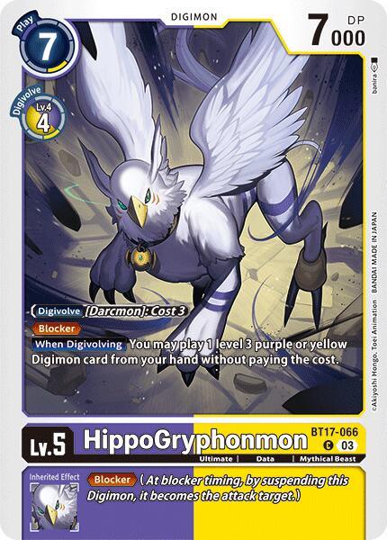 HippoGryphonmon [BT17-066] [Secret Crisis] (ONLINE ORDER ONLY)
