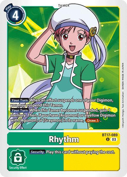 Rhythm [BT17-089] [Secret Crisis] (ONLINE ORDER ONLY)