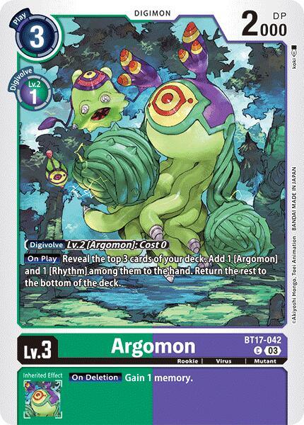 Argomon [BT17-042] - BT17-042 [Secret Crisis] (ONLINE ORDER ONLY)