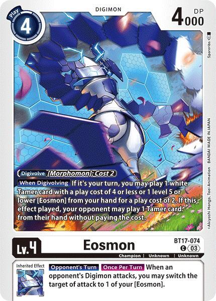 Eosmon [BT17-074] - BT17-074 [Secret Crisis] (ONLINE ORDER ONLY)