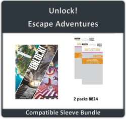 "Unlock! Escape Adventures" Compatible Sleeve Bundle (8824 X 2) (ONLINE ORDER ONLY)