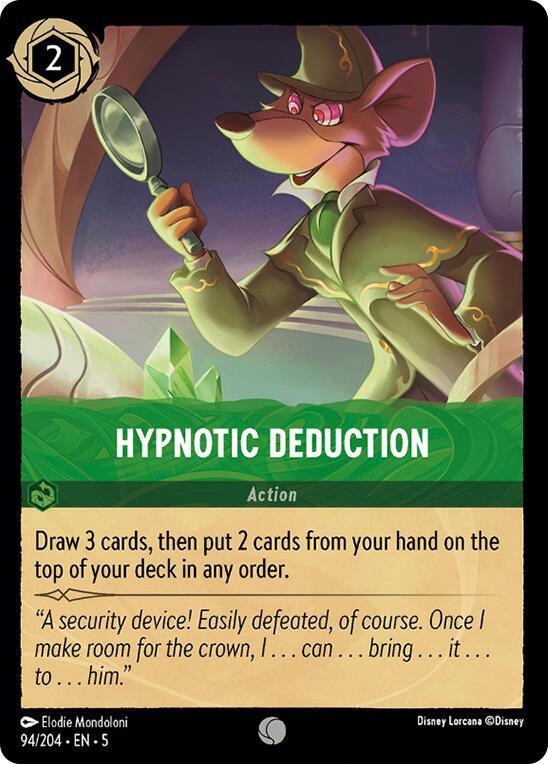 Hypnotic Deduction (94/204) [Shimmering Skies] (ONLINE ORDER ONLY)