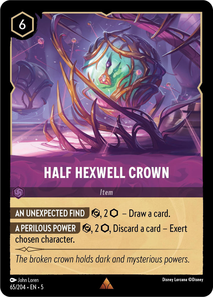 Half Hexwell Crown (65/204) [Shimmering Skies] (ONLINE ORDER ONLY)