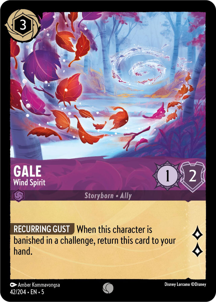 Gale - Wind Spirit (42/204) [Shimmering Skies] (ONLINE ORDER ONLY)