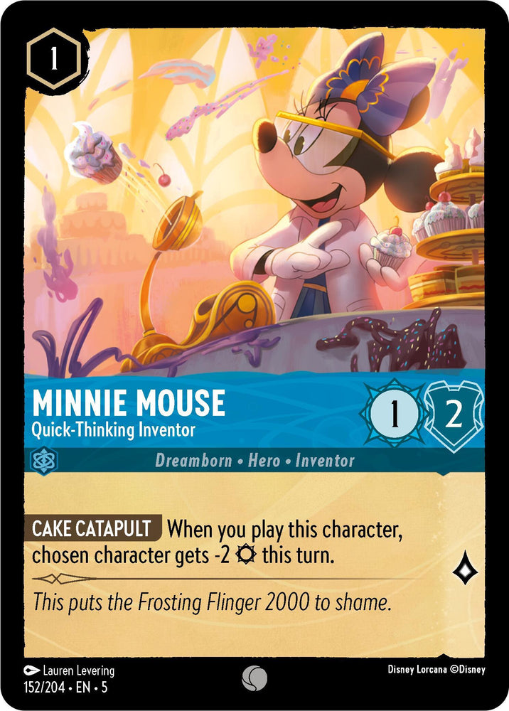 Minnie Mouse - Quick-Thinking Inventor (152/204) [Shimmering Skies] (ONLINE ORDER ONLY)