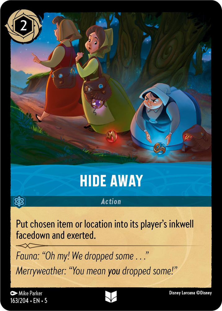 Hide Away (163/204) [Shimmering Skies] (ONLINE ORDER ONLY)