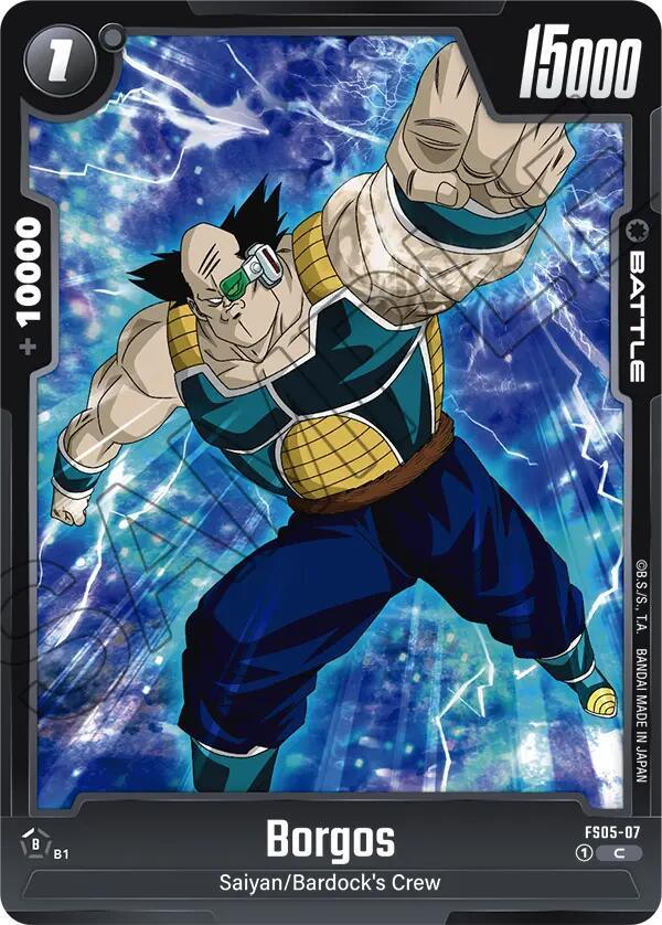 Borgos [Starter Deck: Bardock] (ONLINE ORDER ONLY)