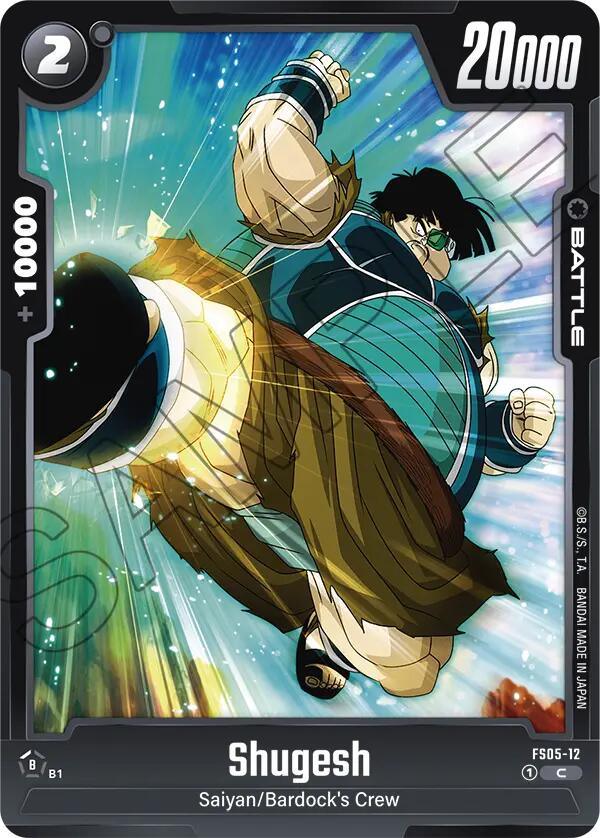 Shugesh [Starter Deck: Bardock] (ONLINE ORDER ONLY)