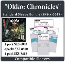 "Okko Chronicles: Cycle of Water- Quest into Darkenss" Compatible Sleeve Bundle (8803 X 1 + 8810 X 2 + 8818 X 1) (ONLINE ORDER ONLY)
