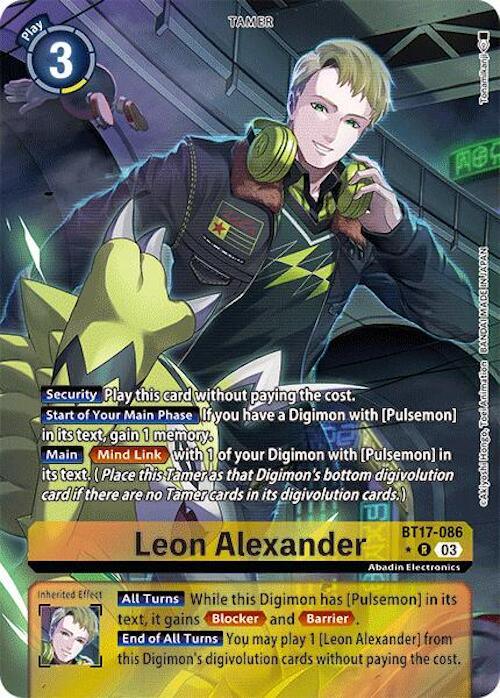 Leon Alexander [BT17-086] (Alternate Art) [Secret Crisis] (ONLINE ORDER ONLY)