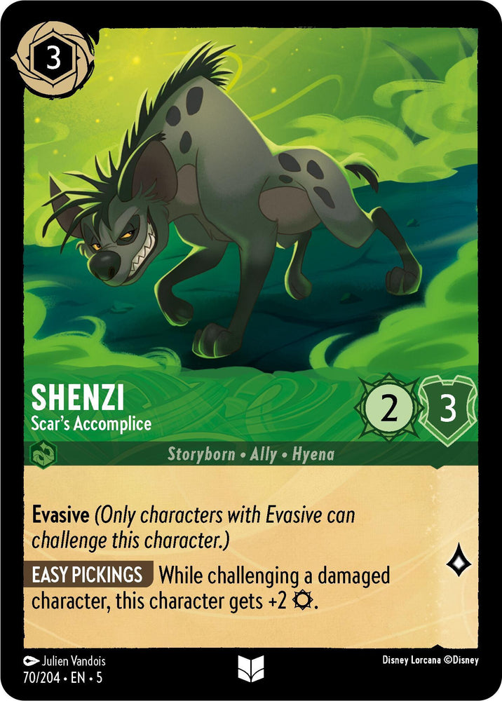 Shenzi - Scar's Accomplice (70/204) [Shimmering Skies] (ONLINE ORDER ONLY)