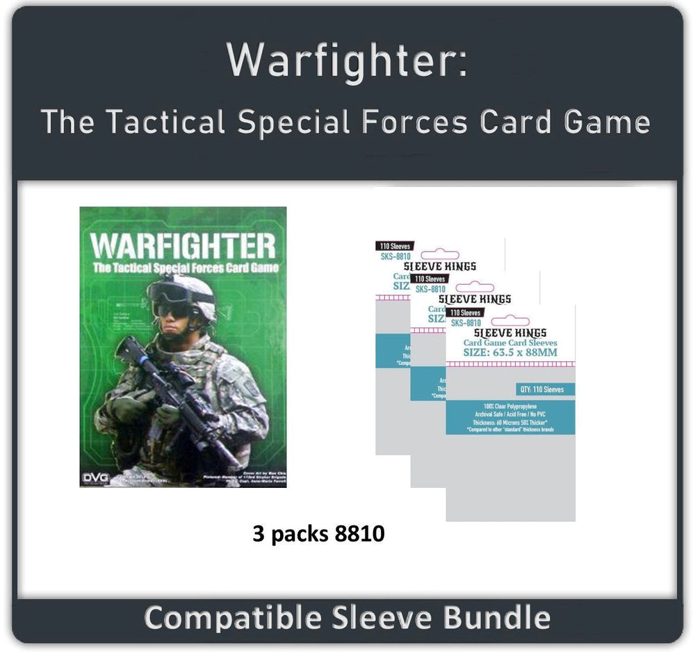 "Warfighter" Compatible Sleeve Bundle (8810 X 3) (ONLINE ORDER ONLY)