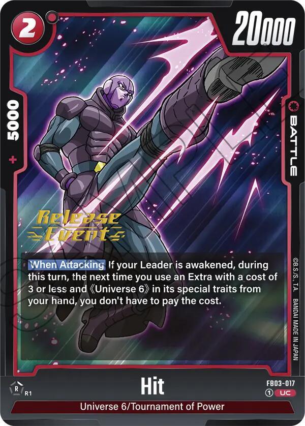 Hit [Raging Roar Release Event Cards] (ONLINE ORDER ONLY)
