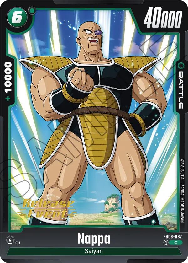 Nappa [Raging Roar Release Event Cards] (ONLINE ORDER ONLY)