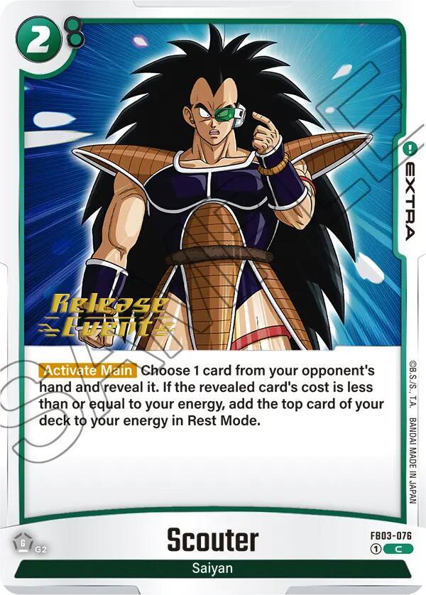 Scouter [Raging Roar Release Event Cards] (ONLINE ORDER ONLY)