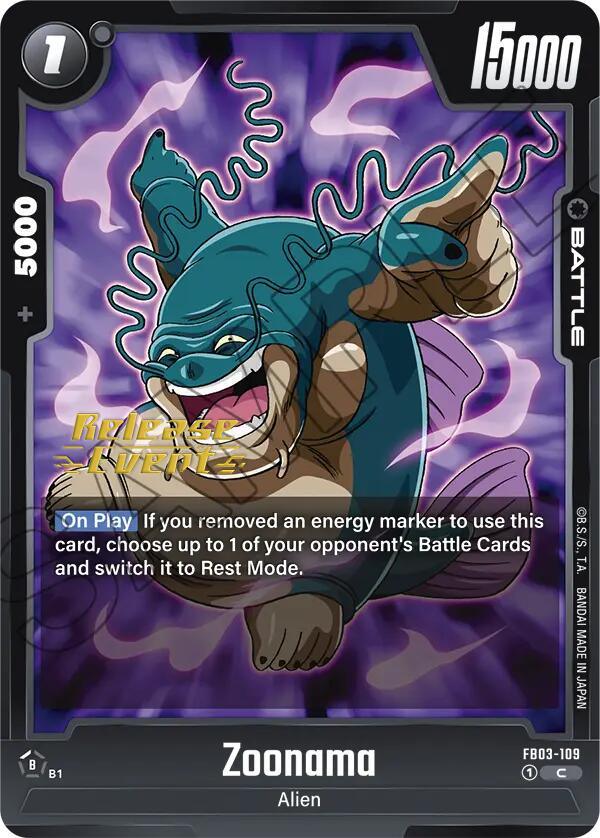 Zoonama [Raging Roar Release Event Cards] (ONLINE ORDER ONLY)