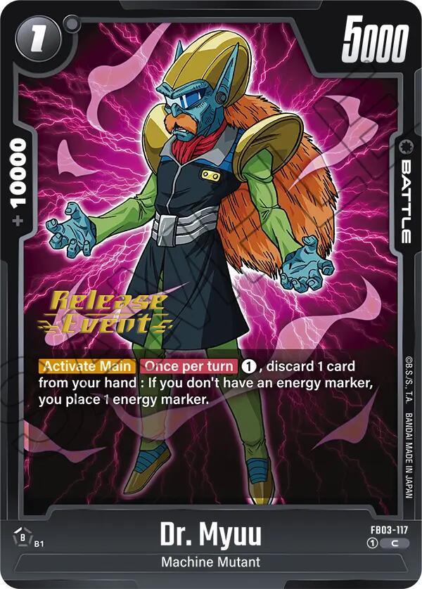 Dr. Myuu [Raging Roar Release Event Cards] (ONLINE ORDER ONLY)