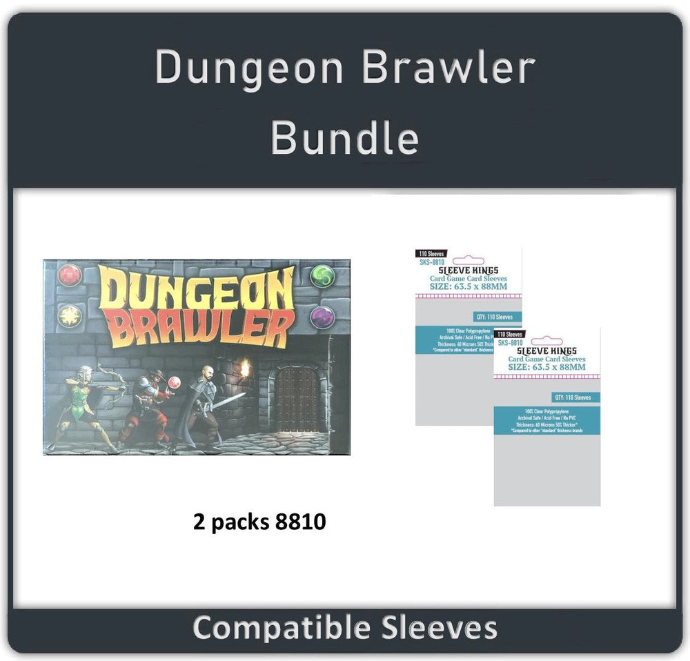 "Dungeon Brawler" Compatible Card Sleeve Bundle (8810 X 2) (ONLINE ORDER ONLY)