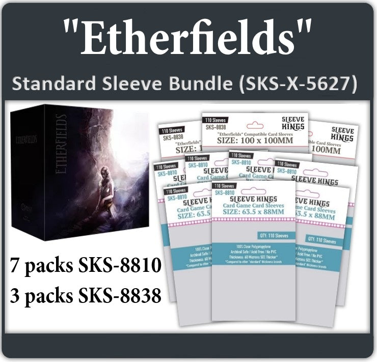 "Etherfields" Compatible Sleeve Bundle (8810 x 7 + 8838 x 3) (ONLINE ORDER ONLY)