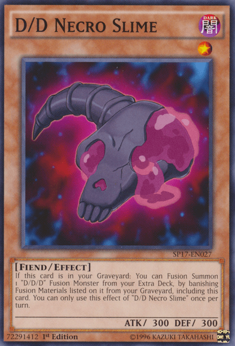 D/D Necro Slime [SP17-EN027] Common (ONLINE ORDER ONLY)
