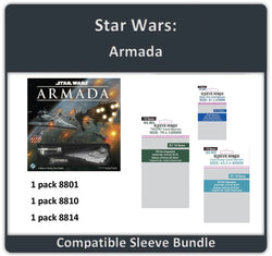 "Star Wars: Armada" Compatible Sleeve Bundle (8801 X 1 + 8810 X 1 + 8814 X 1) (ONLINE ORDER ONLY)