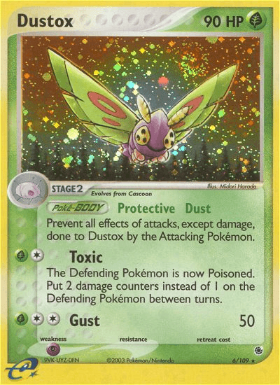 Dustox (6/109) [EX: Ruby & Sapphire] (Online Only)
