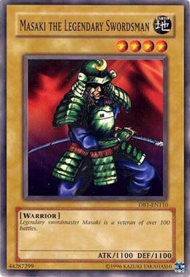 Masaki the Legendary Swordsman [DB1-EN110] Common (ONLINE ORDER ONLY)